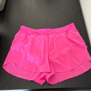 Lululemon Find Your Pace High Rise Short, Sonic pink!